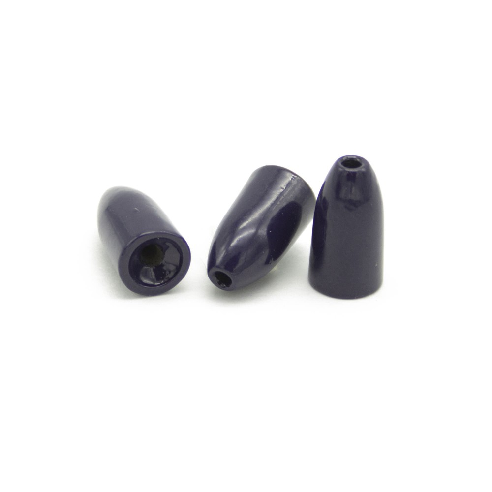 Tackle P*rn Tungsten Bullet Weight Purple 1/16oz - 1,8g - purple - 6Stück