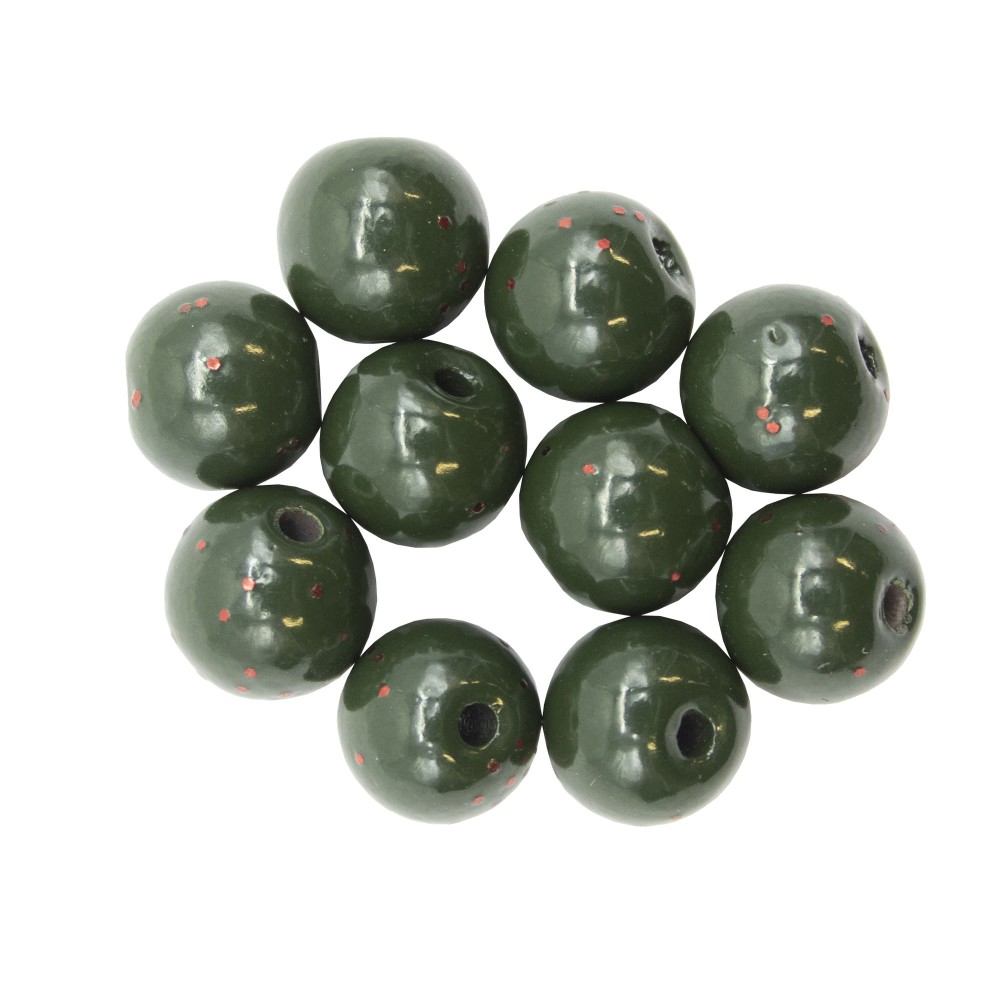 Tackle P*rn Force Beads - Sound Beads green pumpkin - 10Stück