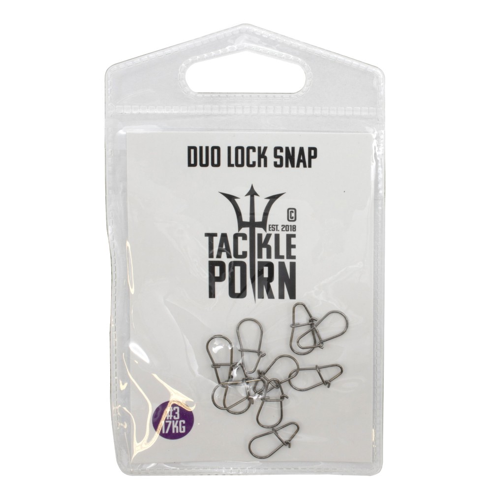 Tackle Porn Duo Lock Snap Köder Einhänger 15mm - 3 - 10Stück