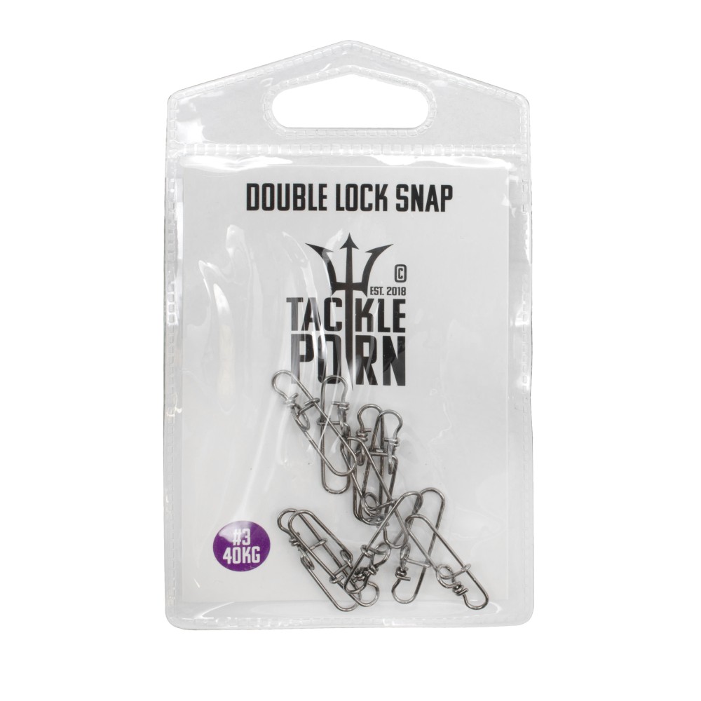 Tackle P*rn Double Insurance Inside Lock Snap 3 - 10Stück