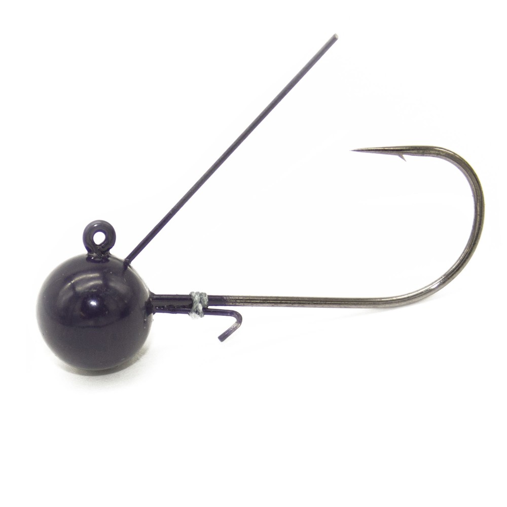 Tackle Porn Tungsten Turbo Ball Weed Guard Jigkopf 3/16oz - 3Stück