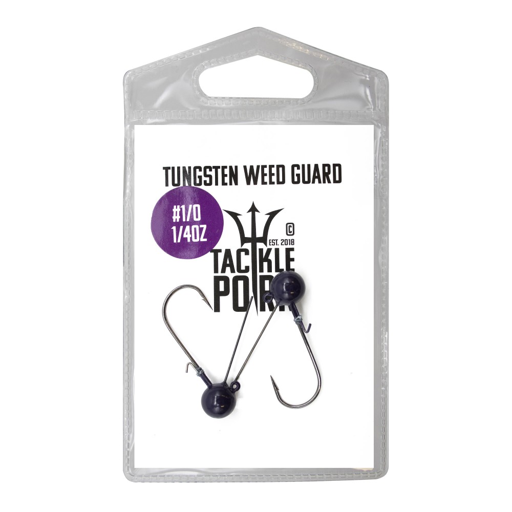 Tackle P*rn Tungsten Turbo Ball Weed Guard - Jigkopf 1/4oz - 2Stück