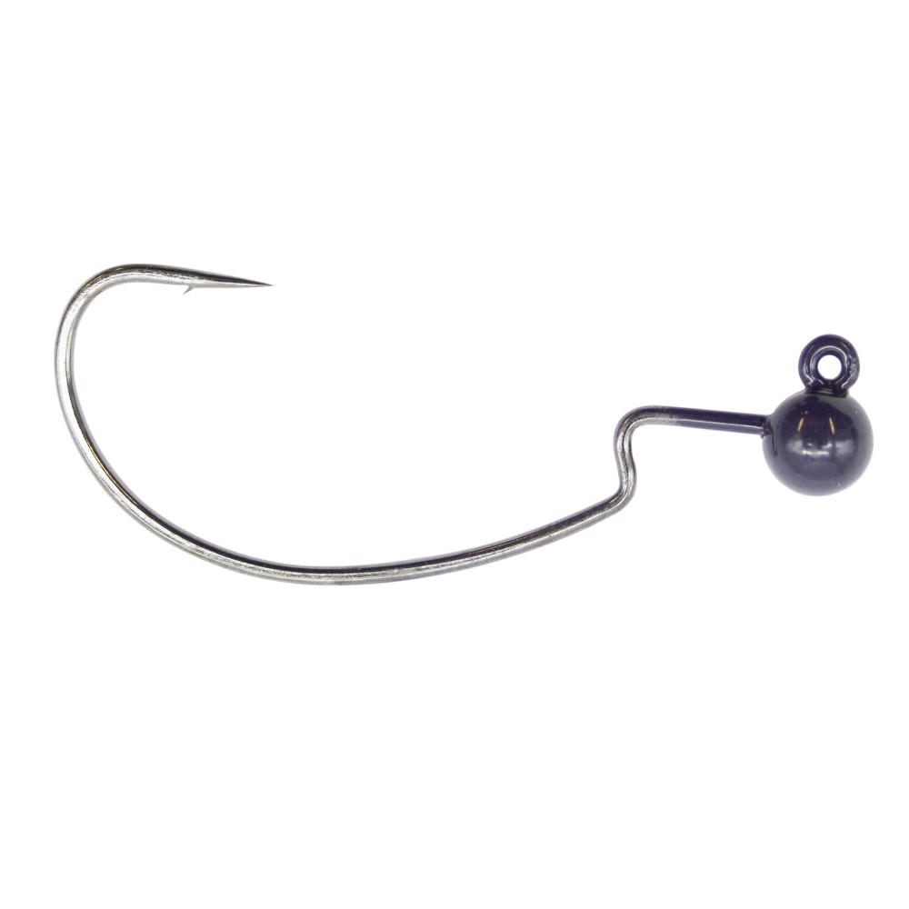 Tackle Porn Tungsten Weighted Offset Hook Finesse Jig 1/8oz - 3Stück