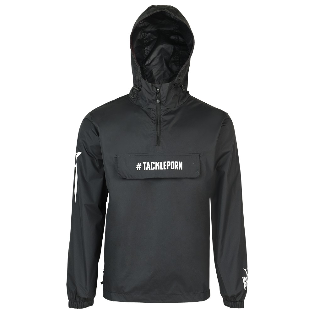 Tackle P*rn Waterproof 2in1 TPU Jacket - Regenjacke Gr. M - schwarz