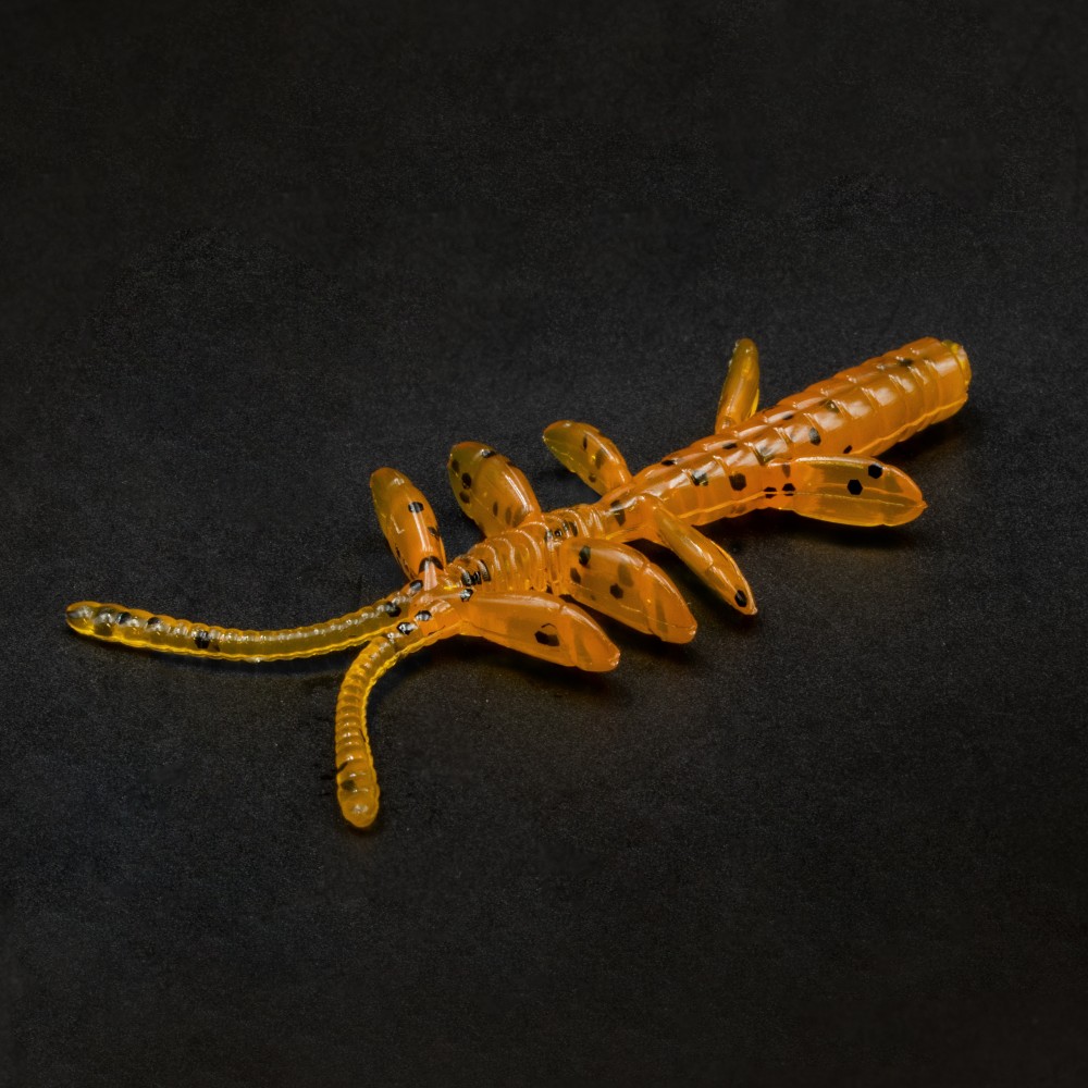 Tackle P*rn Double Dick - Creature Bait 6 cm - 1g - 10 Stück - Rusty Orange