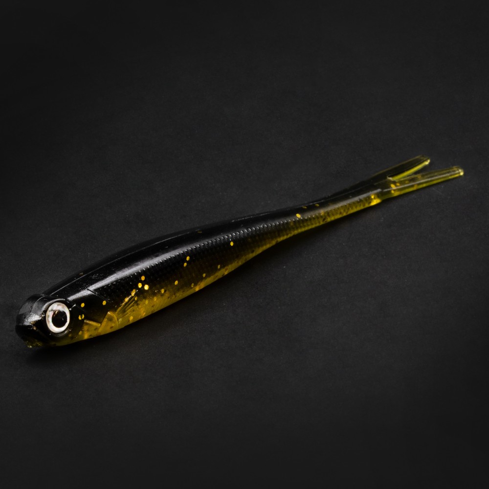 Tackle P*rn Vertical Stripper - No Action Shad 12,5 cm - 8,3g - 8 Stück - Motoroil