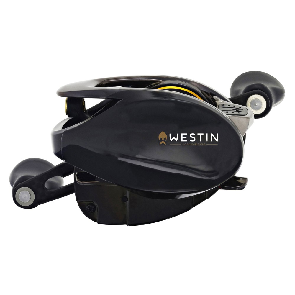 Westin W6 BC Baitcast Rolle Stealth Gold 100 HSG RH - 130m/ 0,285mm - 8,1:1 - 175g