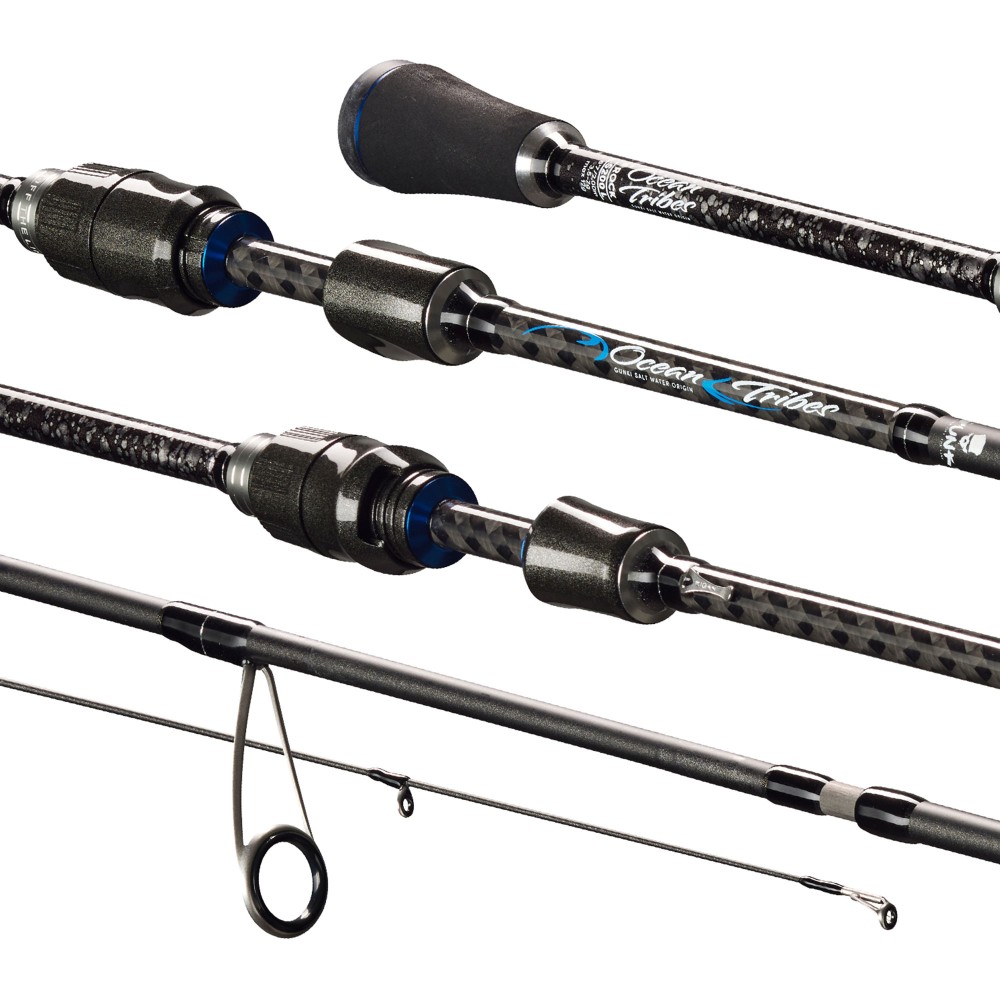 Gunki Ocean Tribes-Rock S-200L - salzwasser Spinnrute 2m - 3,5-7g - 2tlg - 111g