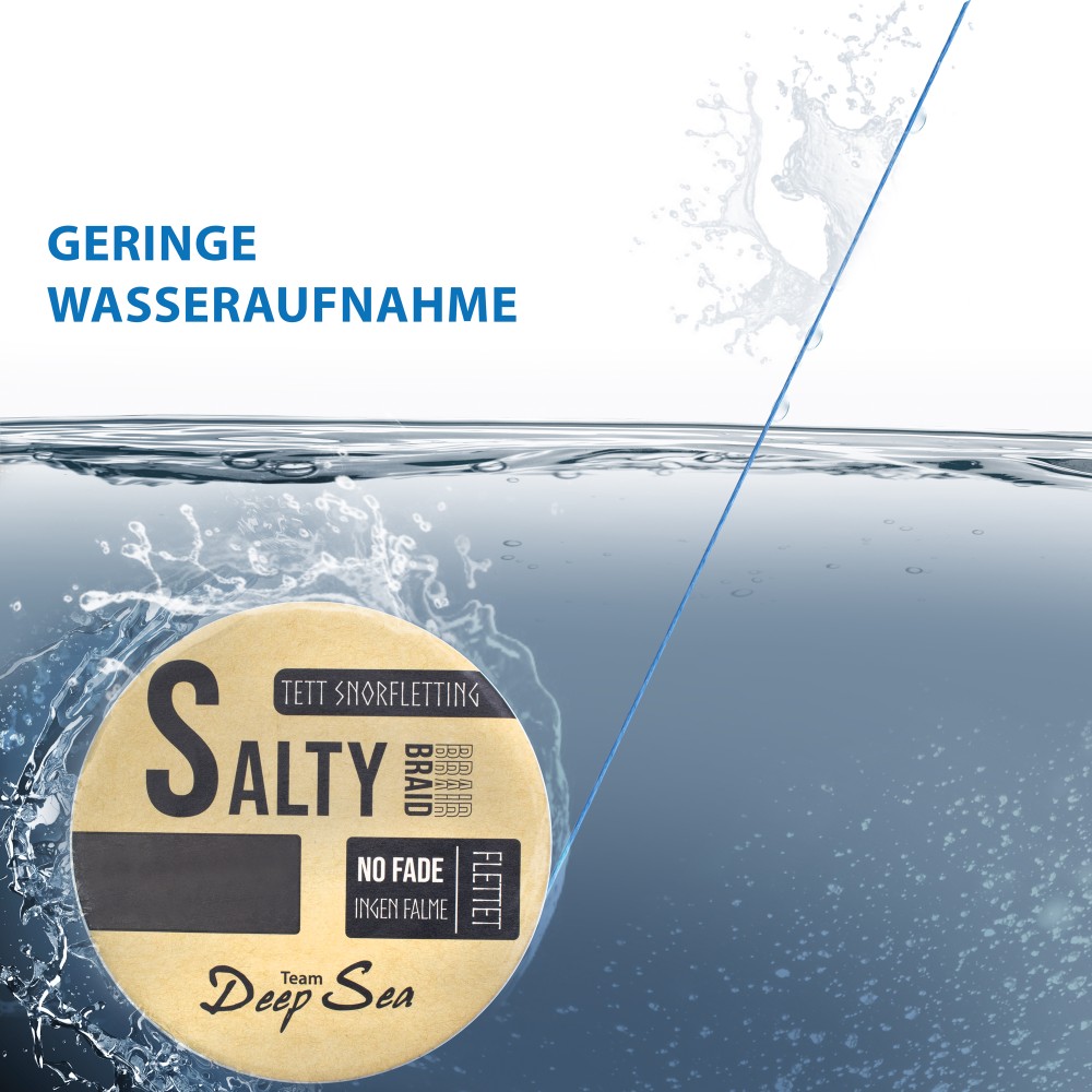 Team Deep Sea Salty-Braid Geflochtene Schnur 0,25mm - blue - 300m