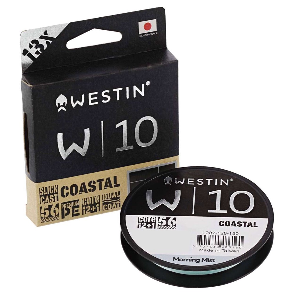 Westin W10 13 Braid Morning Mist 150m - TK13,2Kg - 0,205mm