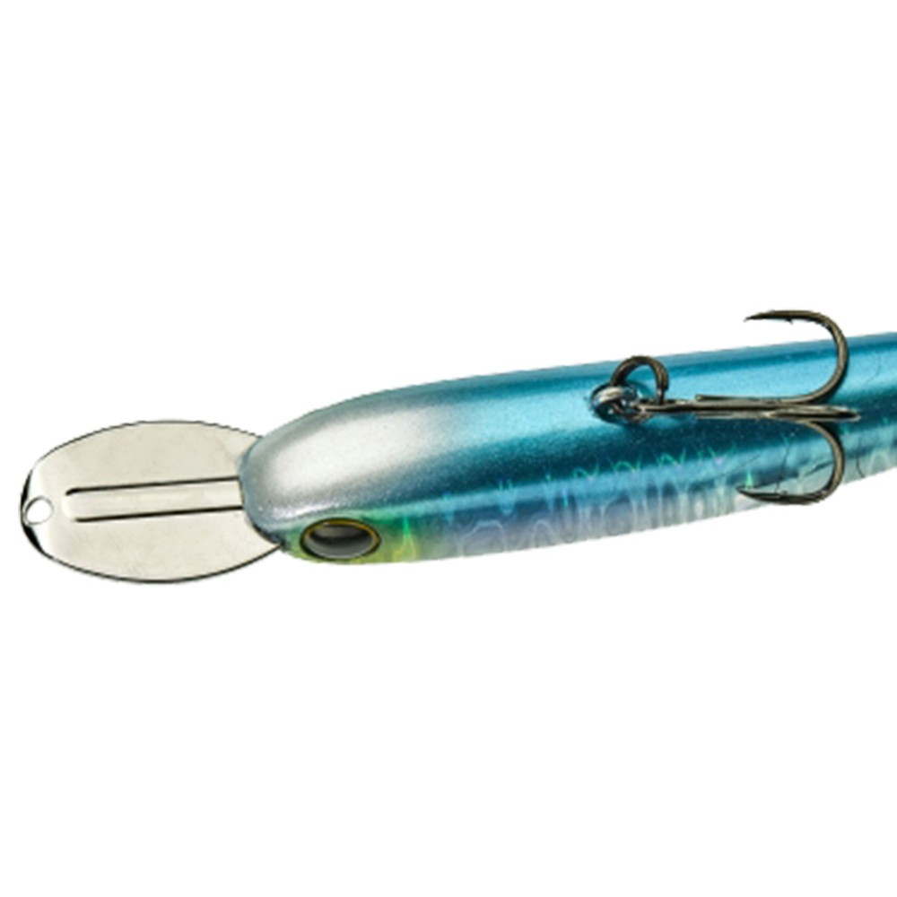 Illex Riser Bait 008 Topwater Bait Shine Katana - 8,0cm - 21,8g - 1 Stück