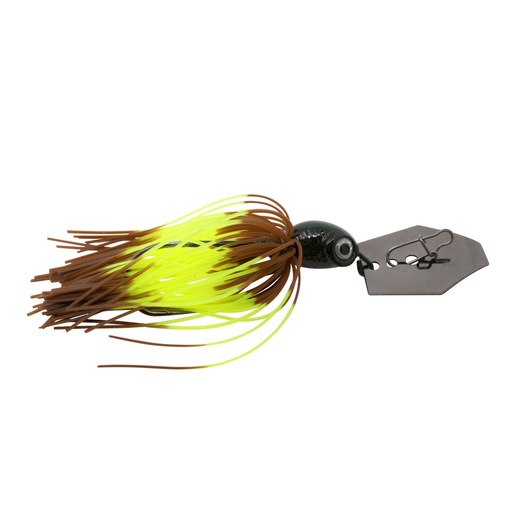 Seika Pro Randale Max - Chatterbait 21g - grün-braun