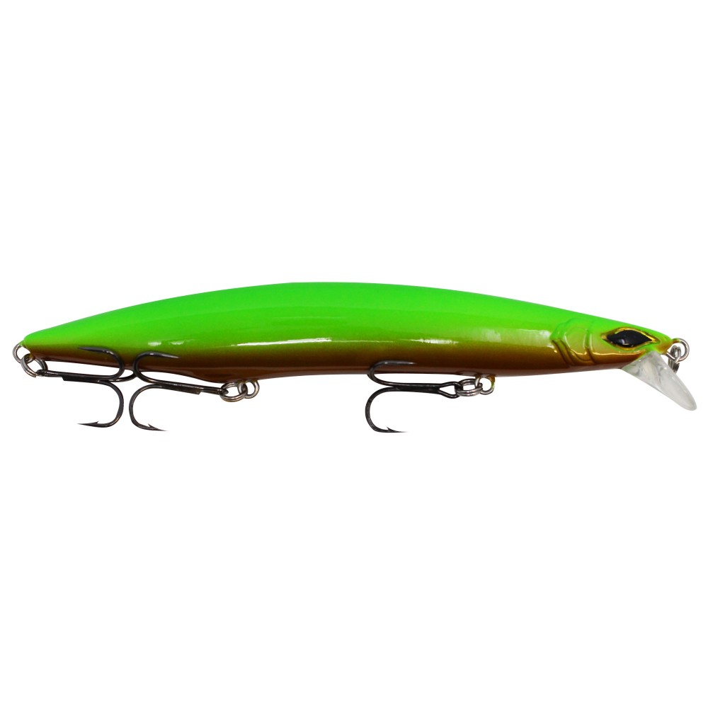 Seika Pro Nightveit - Wobbler 14,0cm - Green Tomato - 27g - 1 Stück