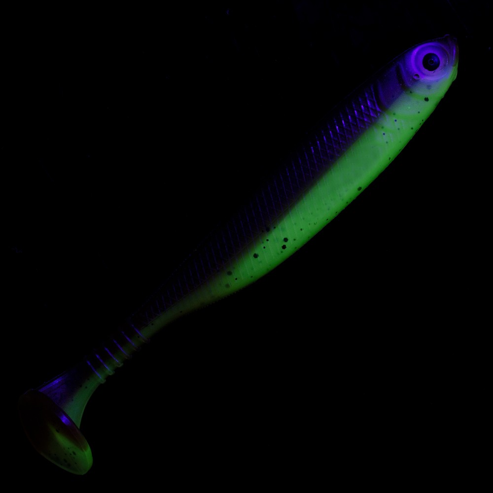 Seika Pro Speed Shad 13,0cm - UV Green Shad - 1 Stück