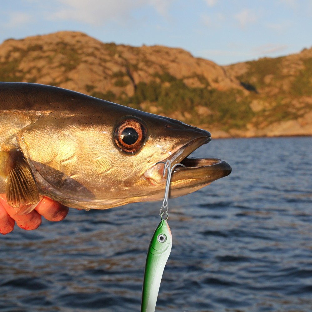 Team Deep Sea Bull Head Pilker 300g - Sandaal Grün - 1 Stück