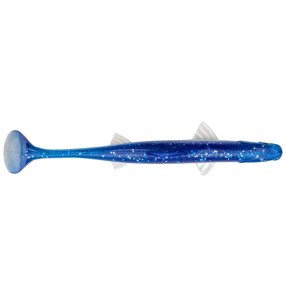 Senshu Real Fin Shad Gummifische 12cm - Flaky Blue - 13g - 3 Stück