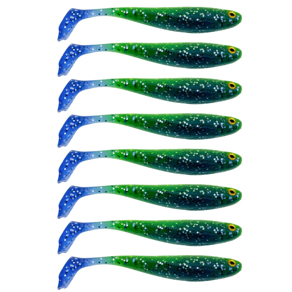 RD Rubber Duck Shad - Gummifisch 6.5cm - Blue Lemon Ice - 1.6g - 8 Stück