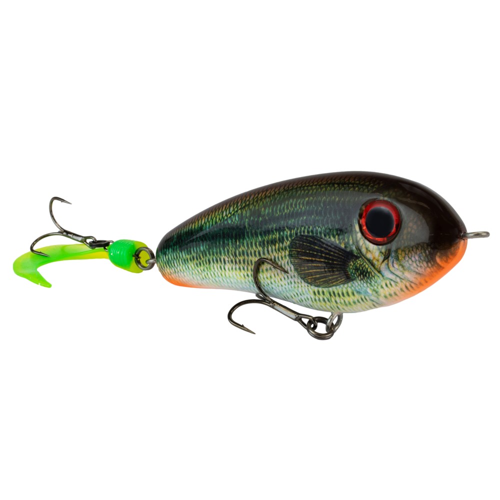 Senshu Realistic Tail Jerk Jerkbait 11.5cm - Green Bass - 60g - 1 Stück