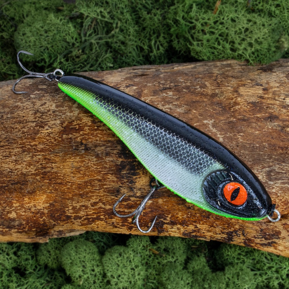 Senshu Butcher Jerk Jerkbait 10.5cm - UV Secret Roach - 30g - 1 Stück