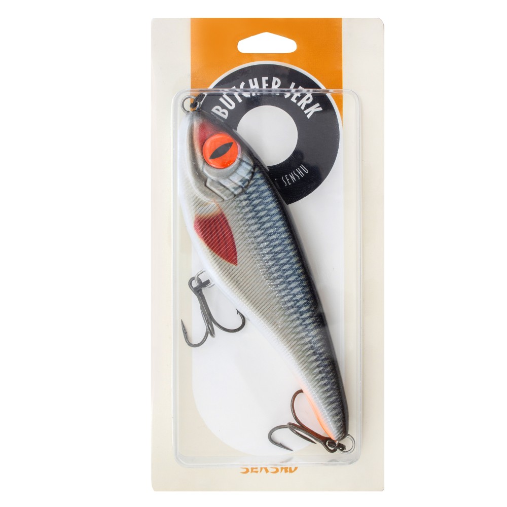 Senshu Butcher Jerk Jerkbait 13.5cm - Real Roach - 60g - 1 Stück