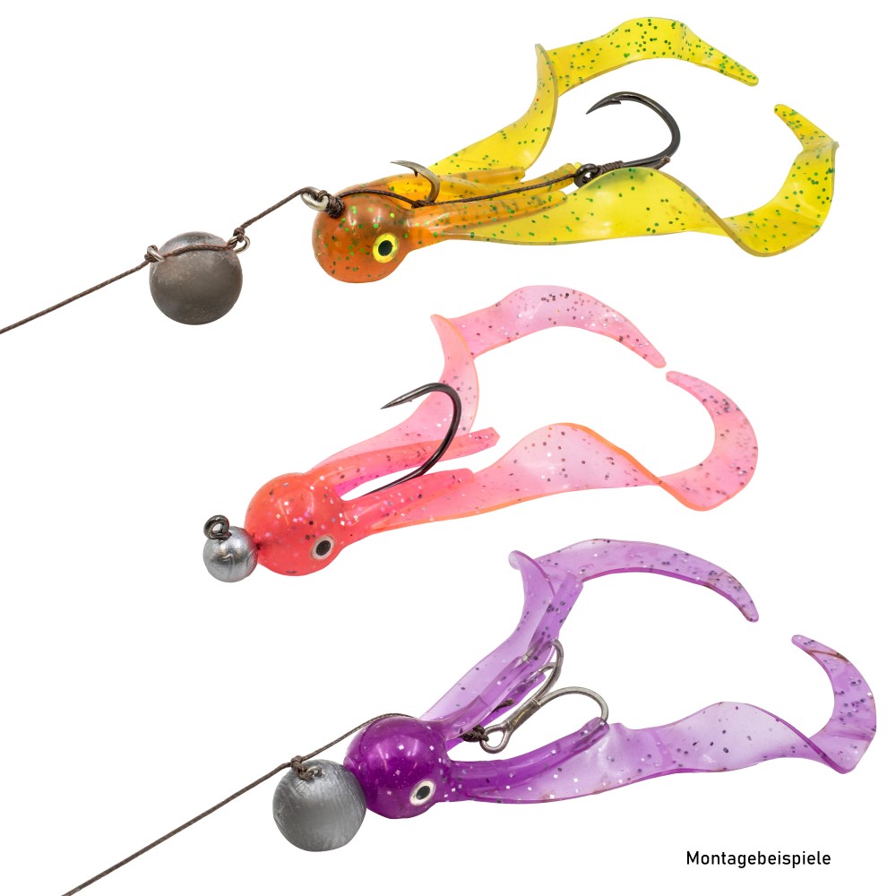 Z9 Catfish Twister Vertical & Jigging 23cm - 21g - Black