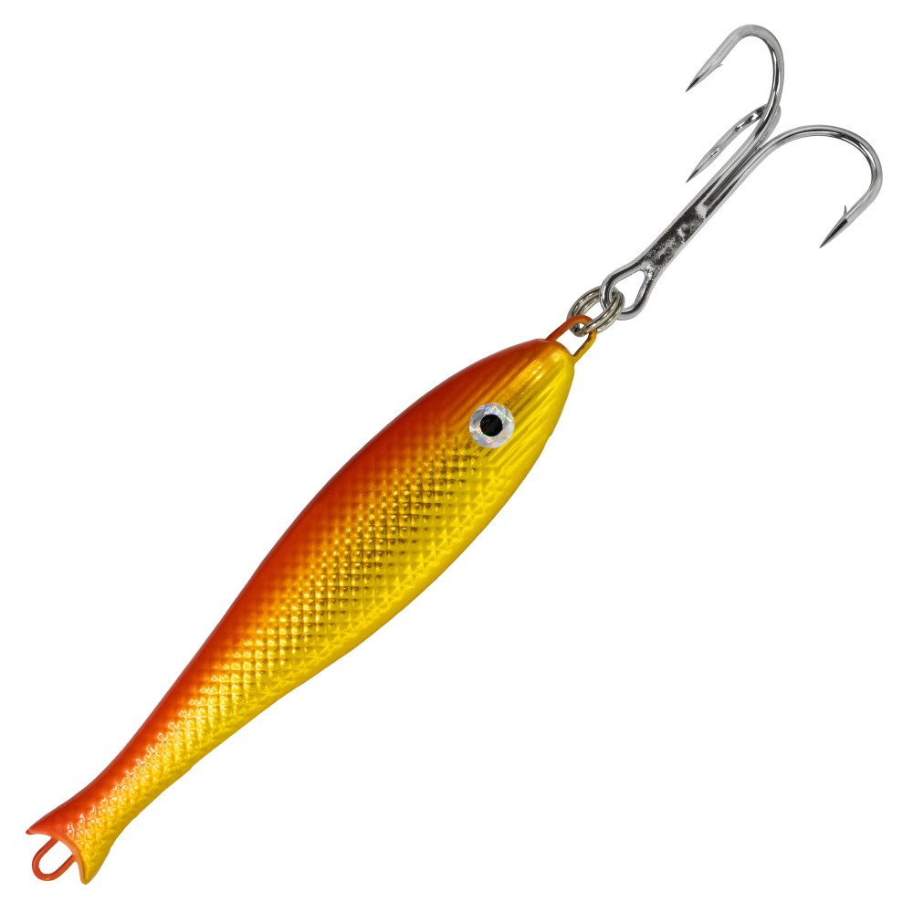 Team Deep Sea Ostsee Killer bleifrei Pilker 125g - Gold/Orange - 1 Stück