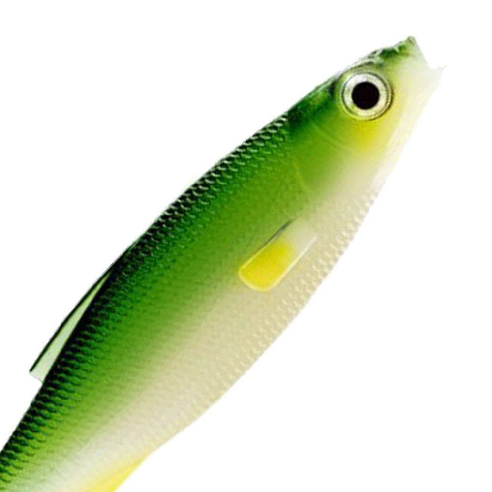 LMAB KØFI (KÖFI) Roach Shad 7cm - Green Shiner - 3g - 5 Stück