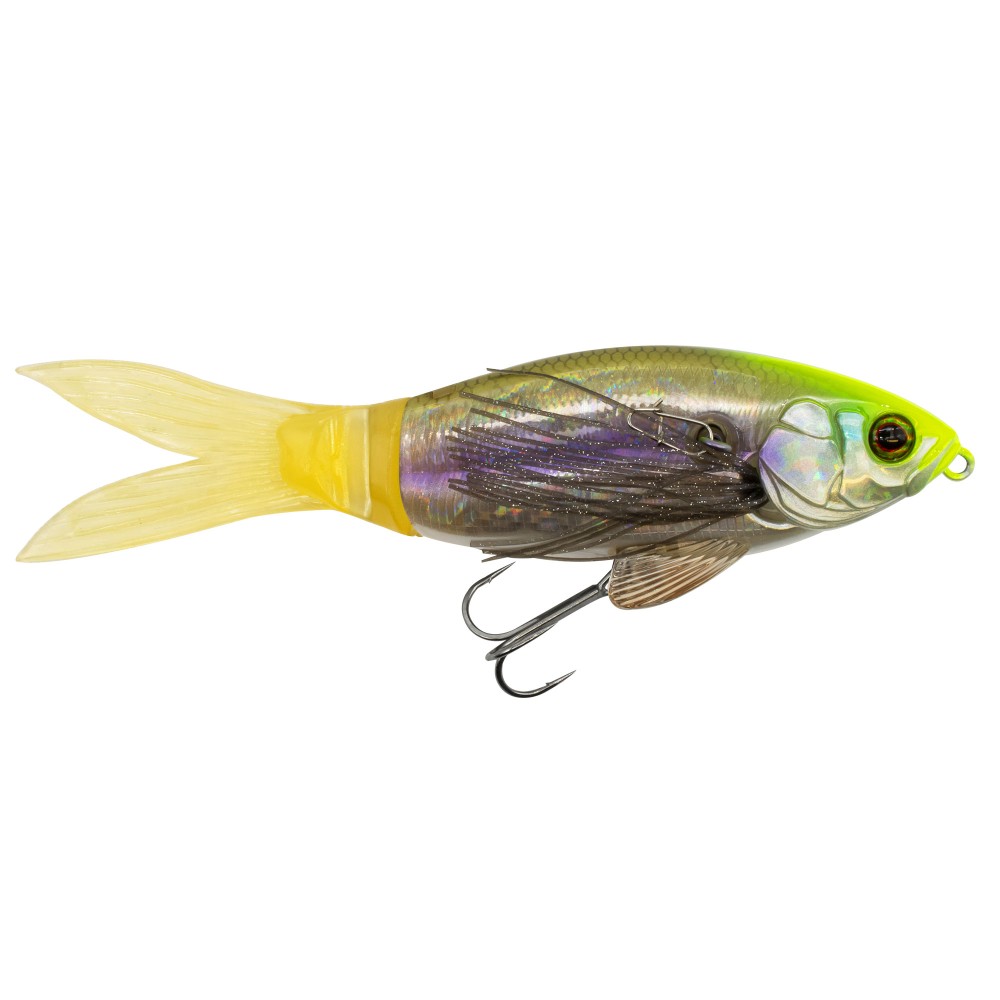 Jackall Slick Bait - Oberflächenköder 12cm - Semi Flashing Wakasagi