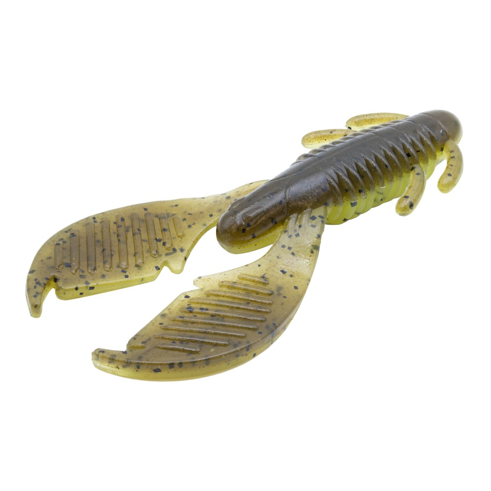 Reins AX Craw 3.5in - Green Pumpkin Chart Melon - 6 Stück