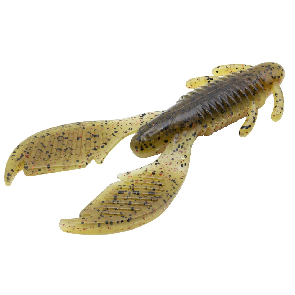 Reins AX Craw 3.5in - Smoke Mustard - 6 Stück