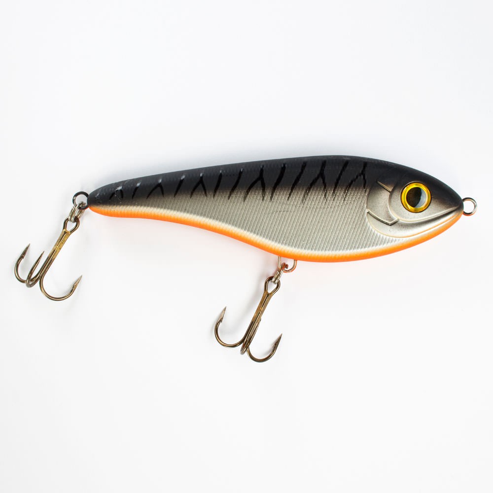 Strike Pro Buster Jerk Jerkbait 15cm - Grey Shadow - 75g - 1Stück