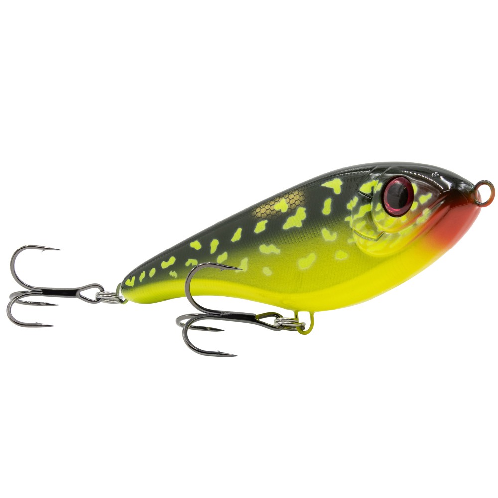 Strike Pro Buster Jerk 15cm - Hot Pike - 64,5g - 1Stück