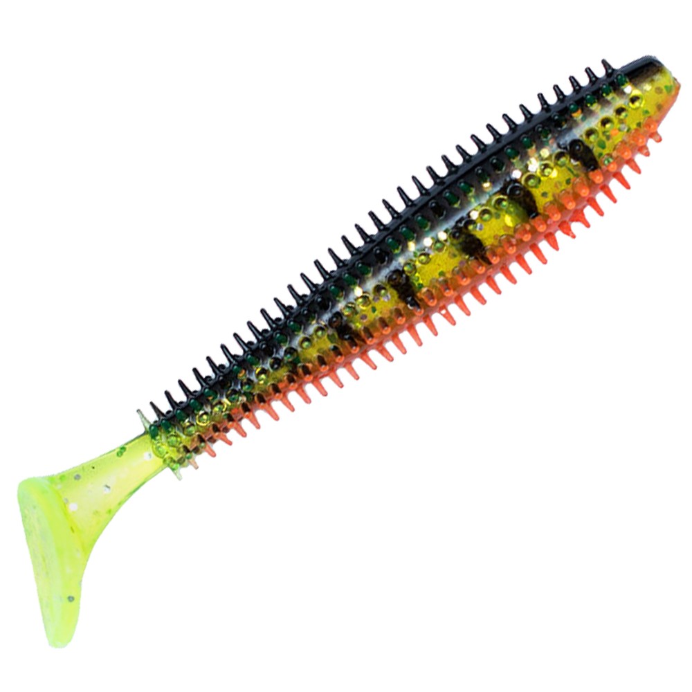 Fox Rage Spikey Shad Ultra UV 9cm - Perch - 1 Stück