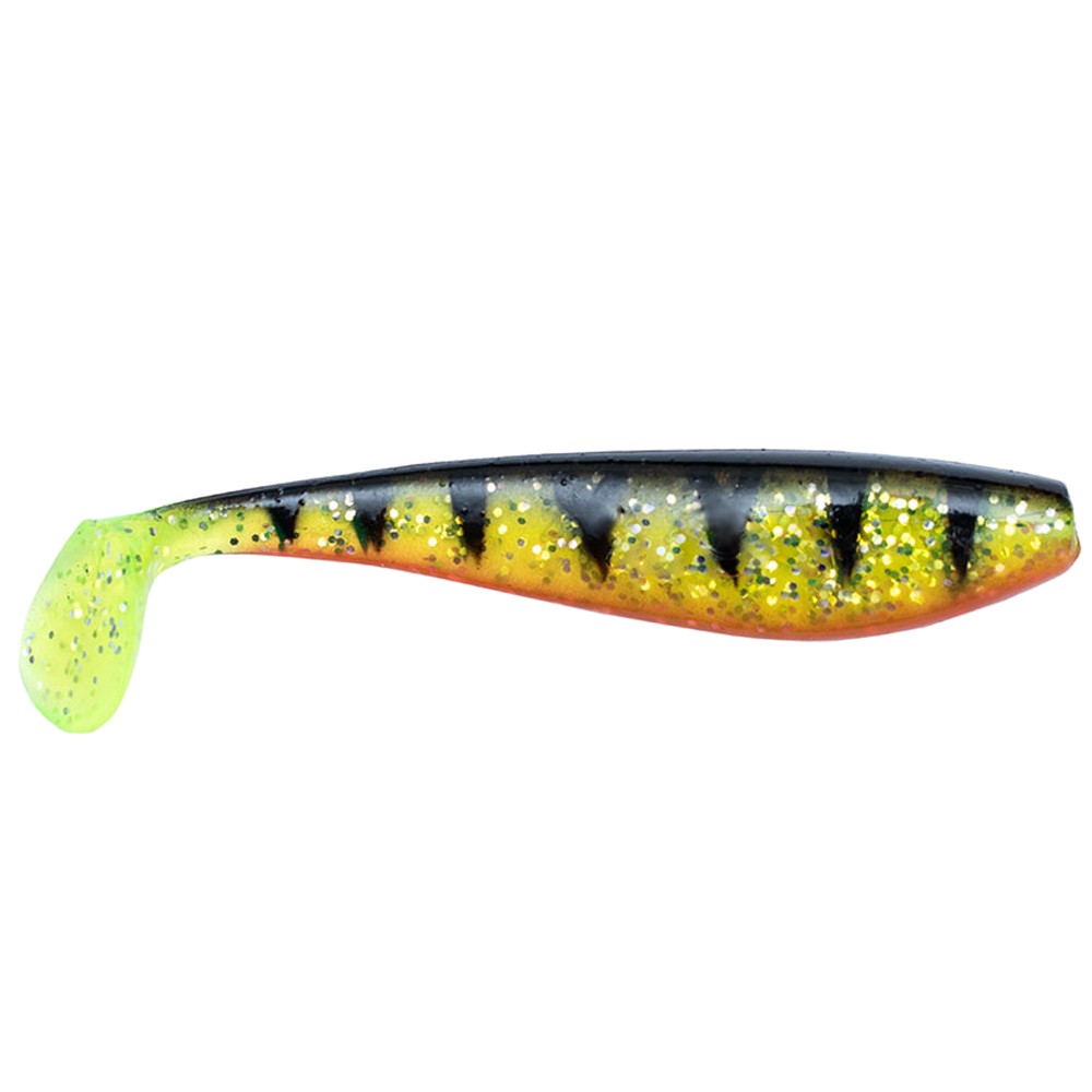 Fox Rage Zander Pro Shad Ultra UV Gummifisch 12cm - Perch - 1Stück