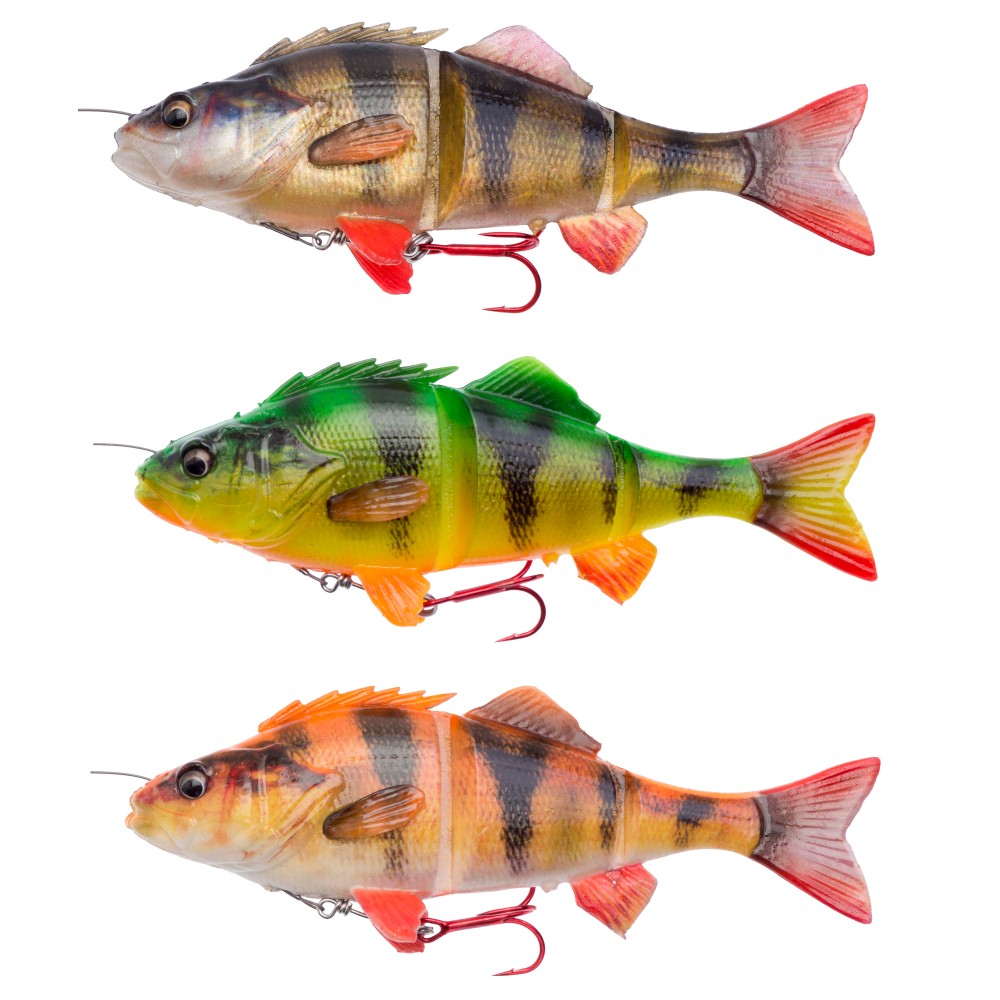 Savage Gear 4D Line Thru Perch Swimbait 17cm - 63g - Perch - 1Stück