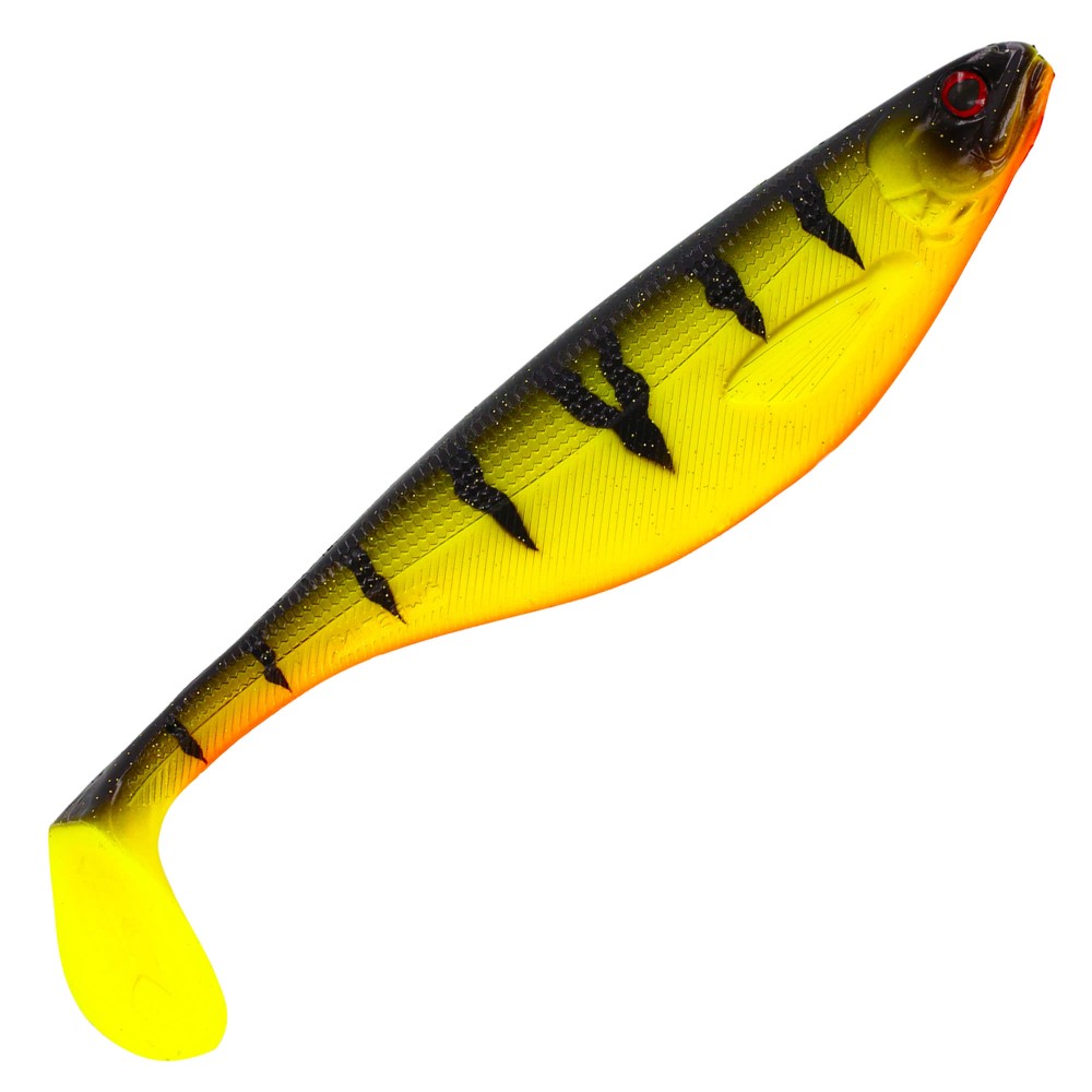 Westin ShadTeez - Gummifisch 16cm - Fire Perch - 39g - 1 Stück