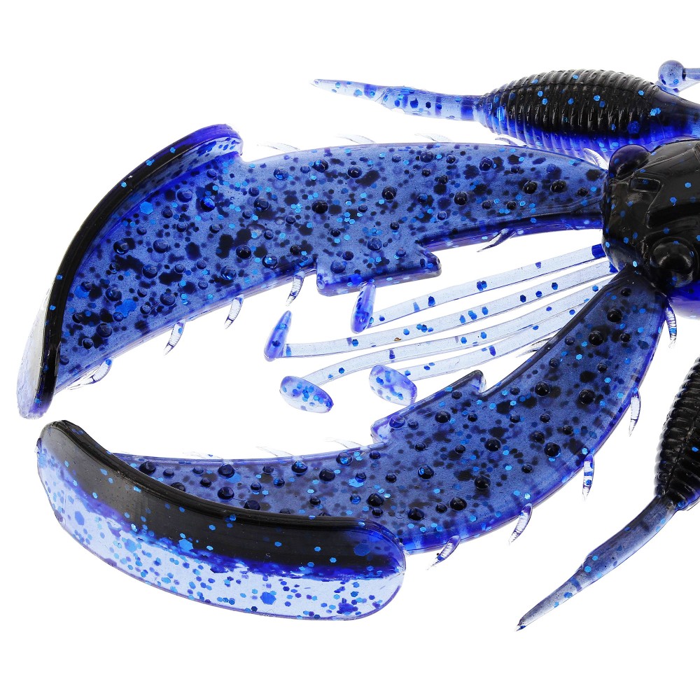 Westin CreCraw Creaturebait 8,5cm - Black/Blue - 7g - 5Stück