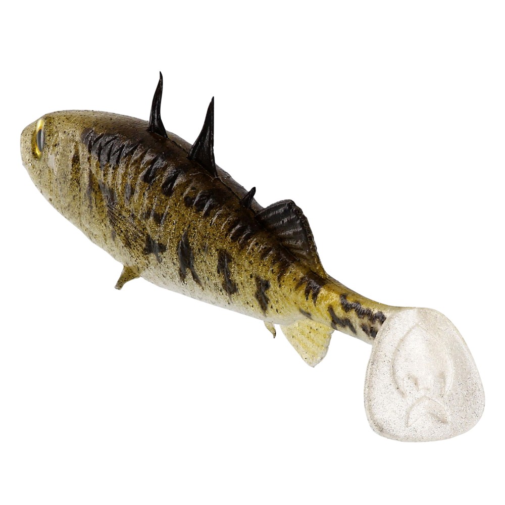 Westin Stanley the Stickleback Gummifisch 9cm - Lively Roach - 5 Stück