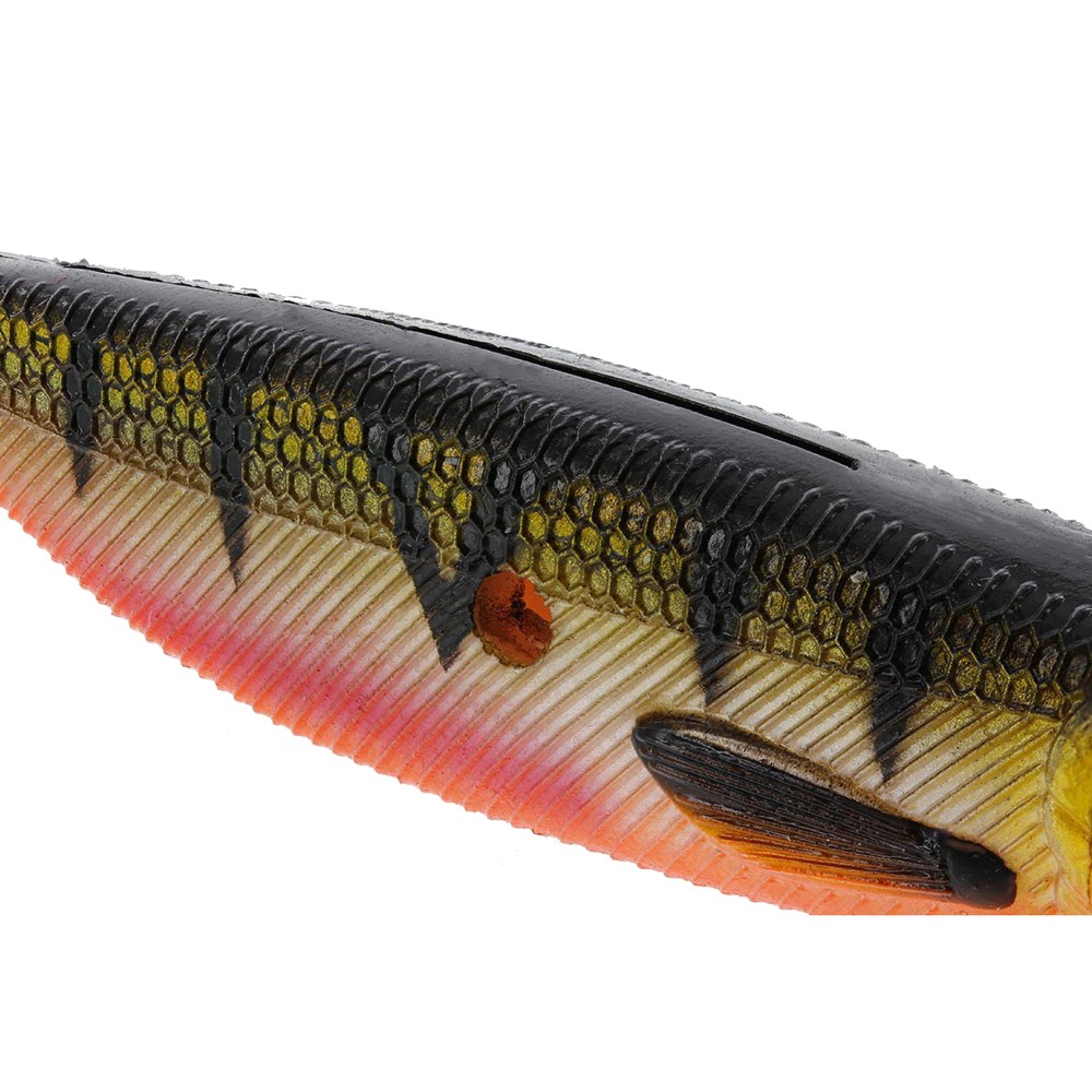 Westin ShadTeez Hollow Gummifisch 8cm - Bling Perch - 4g - 3 Stück