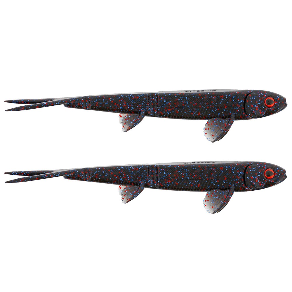 Westin Twinteez Pelagic V-Tail 20cm - 30g - Black Mamba - 2Stück