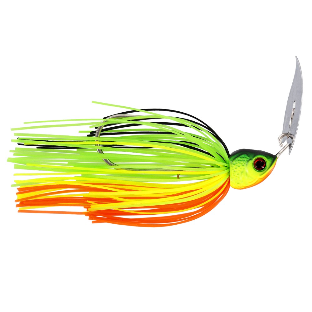 Westin Bladebite V2 Tungsten Bladed Jig - Chatterbait Firetiger - Gr.2/0 - 9g - 1 Stück