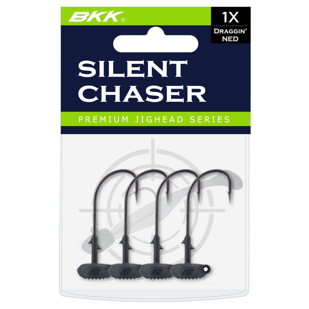 BKK Silent Chaser-Draggin' NED 4Stück - Gr.1 - 3,54g