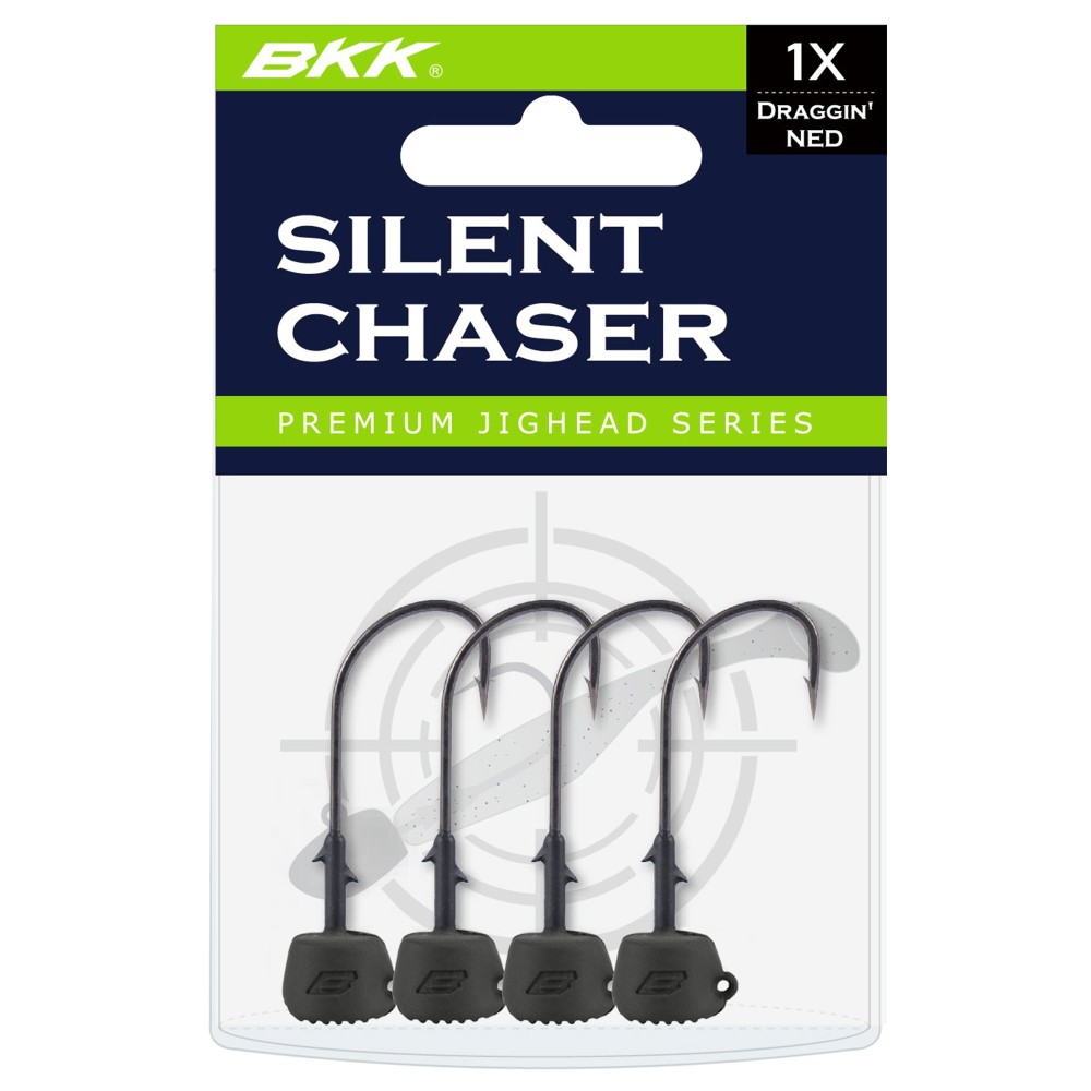 BKK Silent Chaser-Draggin' NED 4Stück - Gr.1/0 - 7,09g