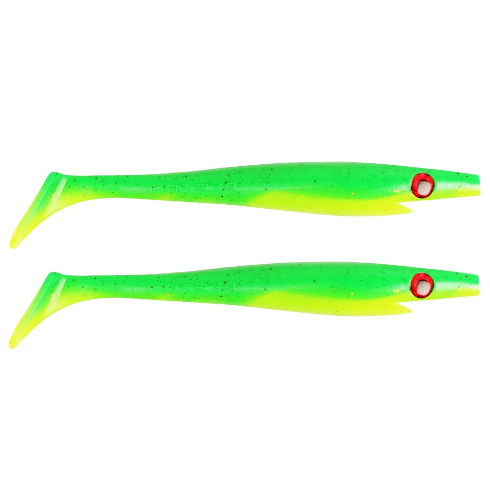 Strike Pro Pig Shad Junior 20cm - Fire Tiger - 50g - 2 Stück