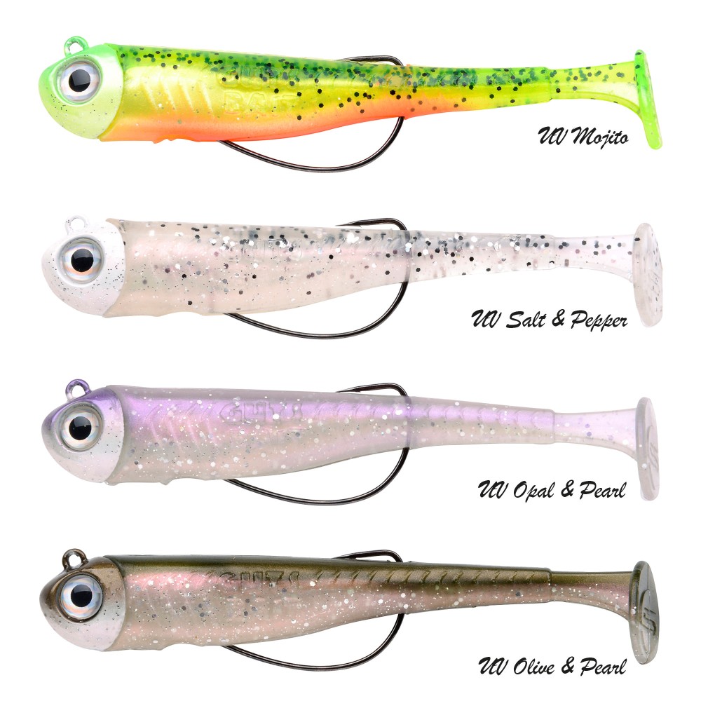 SPRO Gutsbait UV Gummifisch 11cm - 24g - Mojito - 1 Stück