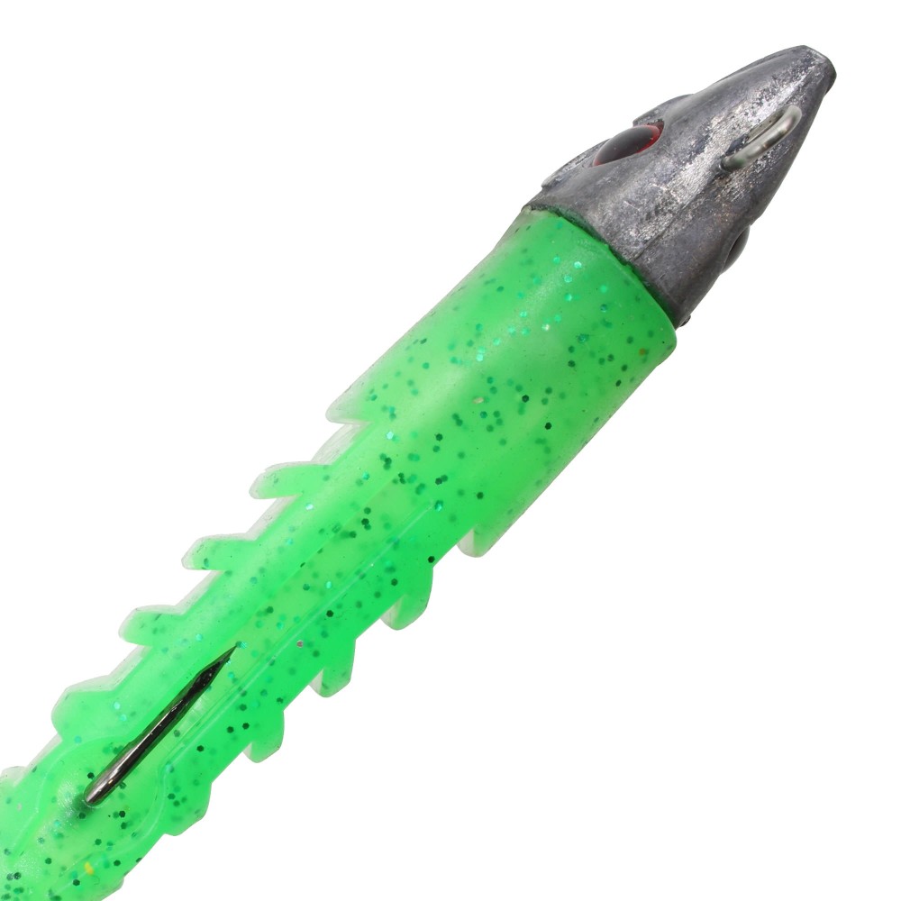 DLT Soft Invasion 11cm - Green - 26g - 3+1 Stück