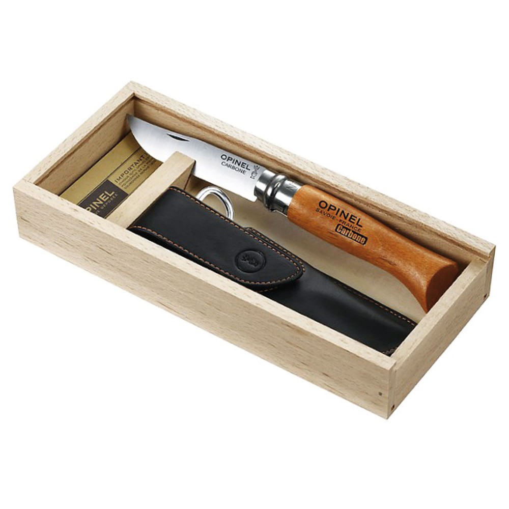 Opinel Messer Geschenkset in einer Holzbox