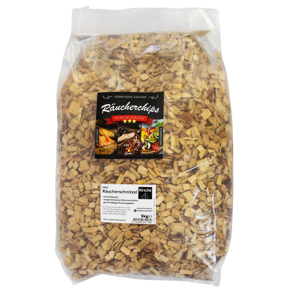 Eversmoke Premium "BBQ" Räucherschnitzel Kirschen Schnitzel - 5kg