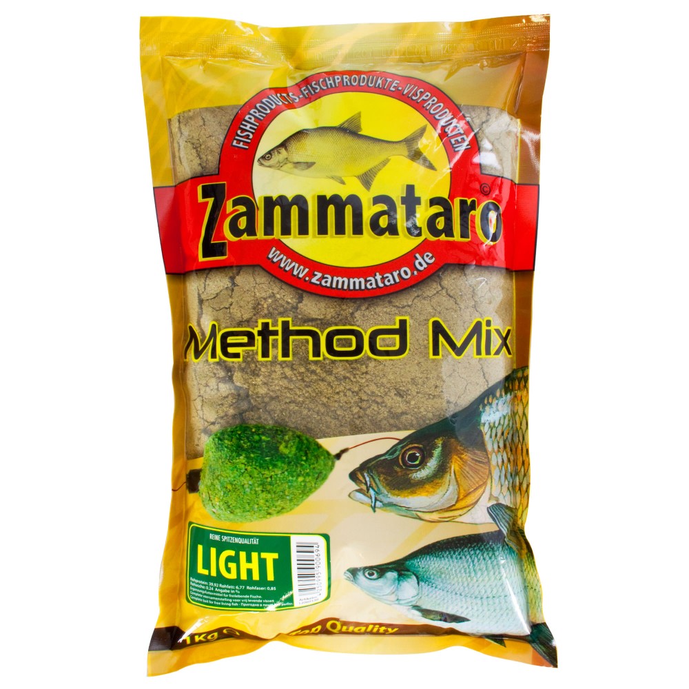Zammataro Fertigfutter Method Mix Light 1kg Method Mix Light 1kg