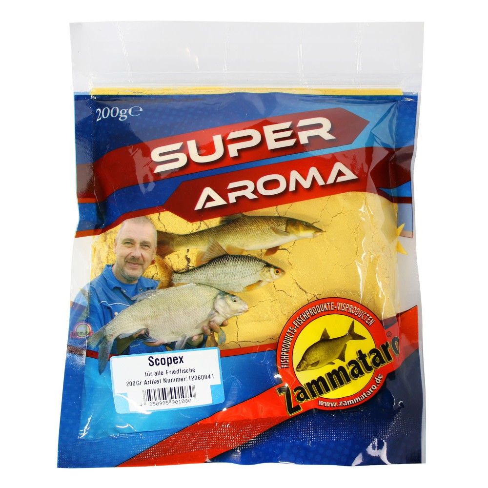 Zammataro Super Aroma Scopex - Pulver Lockstoff 200g